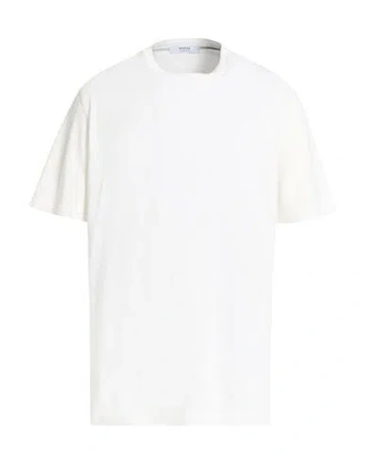 Masq Man Sweater White Size 46 Sea Island Cotton