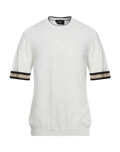 Masq Man Sweater White Size 48 Cotton