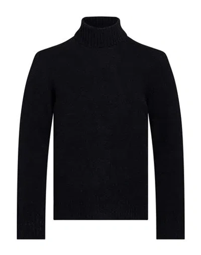 Masq Man Turtleneck Black Size 36 Alpaca Wool, Polyamide, Wool, Elastane