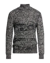 Masq Man Turtleneck Black Size 42 Wool, Polyamide, Cotton, Polyester In Multi