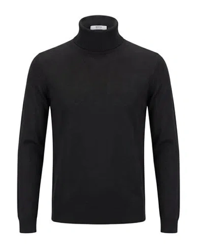 Masq Man Turtleneck Black Size 44 Silk