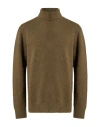 Masq Man Turtleneck Dark Green Size 44 Alpaca Wool, Polyamide, Wool, Elastane