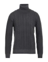 Masq Man Turtleneck Grey Size 40 Wool In Gray