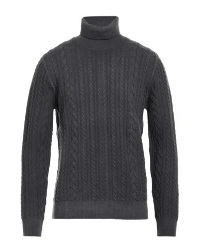 Masq Man Turtleneck Grey Size 40 Wool In Gray