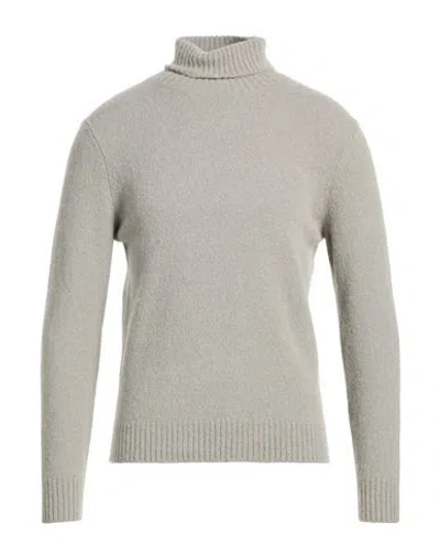 Masq Man Turtleneck Light Grey Size 46 Alpaca Wool, Polyamide, Wool, Elastane In Gray