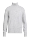 Masq Man Turtleneck Light Grey Size 46 Merino Wool In White