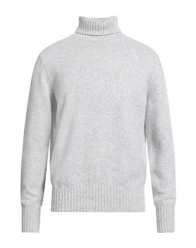 Masq Man Turtleneck Light Grey Size 46 Merino Wool In White