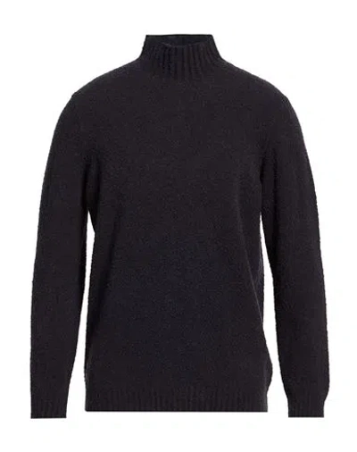Masq Man Turtleneck Midnight Blue Size 44 Cotton, Polyamide, Elastane