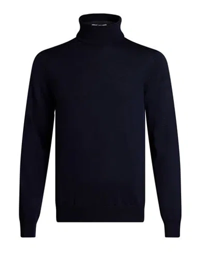 Masq Man Turtleneck Midnight Blue Size 46 Merino Wool
