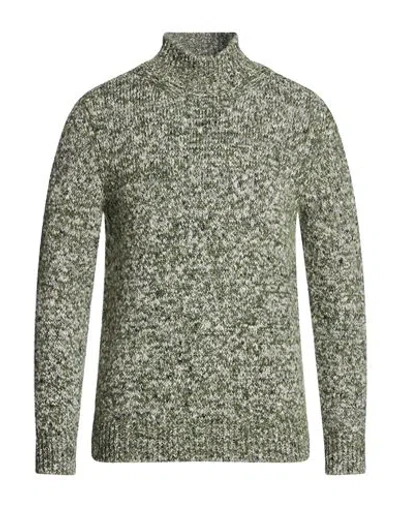 Masq Man Turtleneck Military Green Size 46 Alpaca Wool, Polyamide, Cotton, Polyester