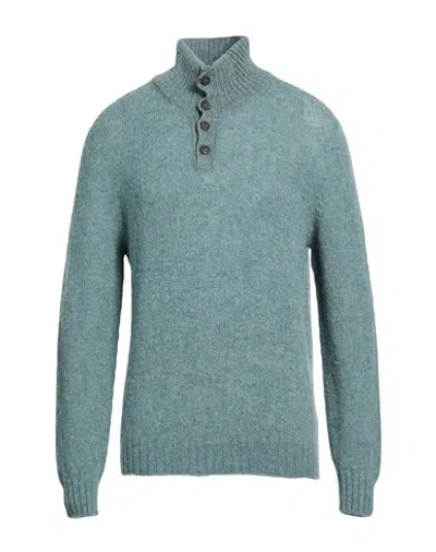Masq Man Turtleneck Slate Blue Size L Wool
