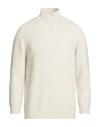Masq Man Turtleneck White Size 44 Cotton, Polyamide, Elastane