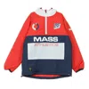 Mass-denim Men's Removable Jacket Meeting In Red