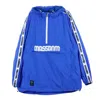 Mass-denim Protect Men's Removable Windbreaker In Royal/white