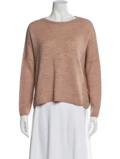 Pre-owned Masscob Bateau Neckline Sweater In Neutral