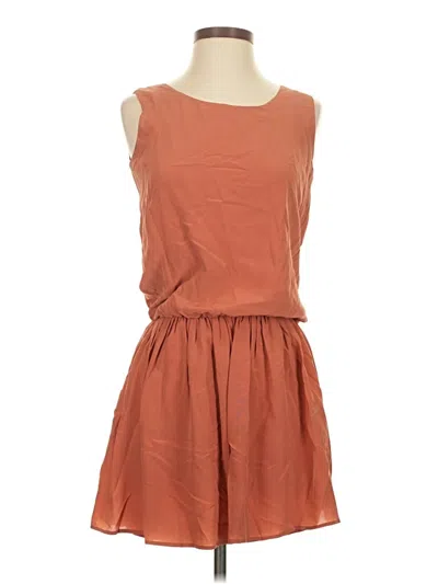 Pre-owned Masscob Casual Dress In Brown