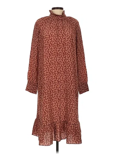 Pre-owned Masscob Casual Dress In Brown