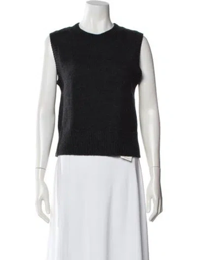 Pre-owned Masscob Crew Neck Sweater In Black
