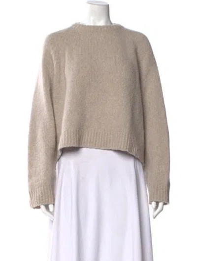 Pre-owned Masscob Crew Neck Sweater In Neutral
