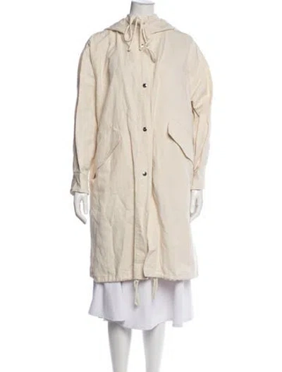 Pre-owned Masscob Parka In Neutral