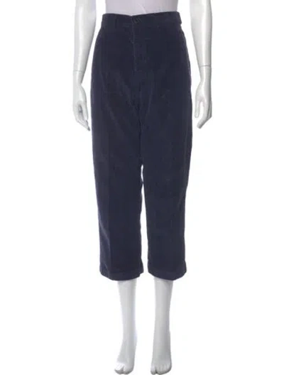 Pre-owned Masscob Wide Leg Pants In Blue