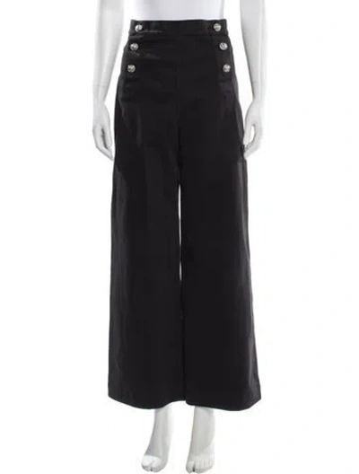 Pre-owned Masscob Wide Leg Pants In Gray