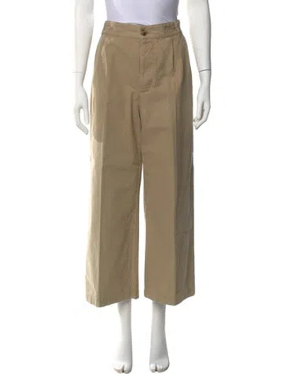 Pre-owned Masscob Wide Leg Pants In Neutral