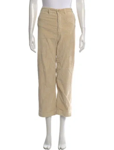 Pre-owned Masscob Wide Leg Pants In Neutral