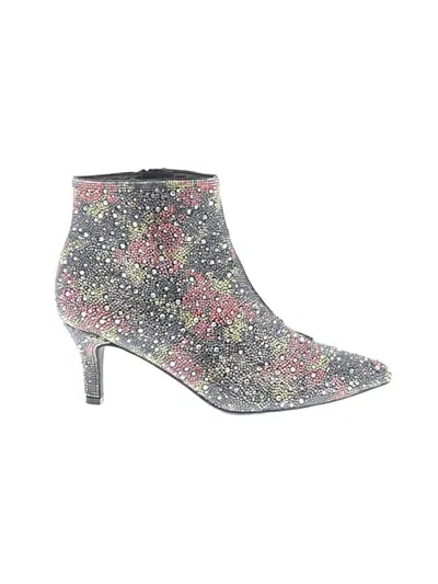 Pre-owned Masseys Ankle Boots In Gray