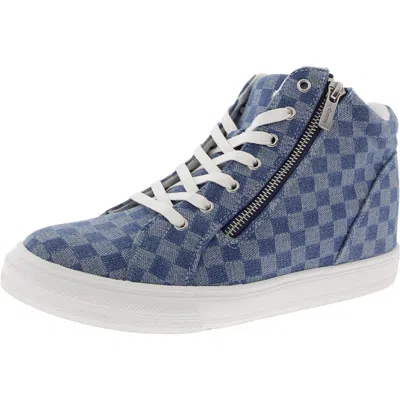 Masseys Brynlee Womens Faux Leather Hi Top Casual And Fashion Sneakers In Multi