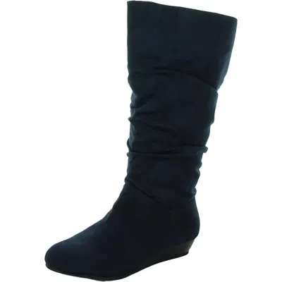 MASSEYS JAYA WOMENS ZIPPER KNEE-HIGH BOOTS