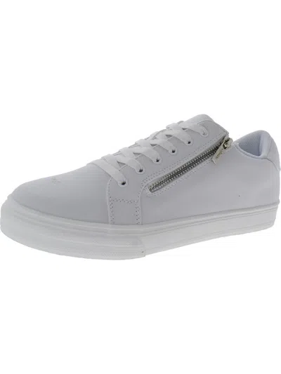 Masseys Womens Lifestyle Canvas Casual And Fashion Sneakers In White