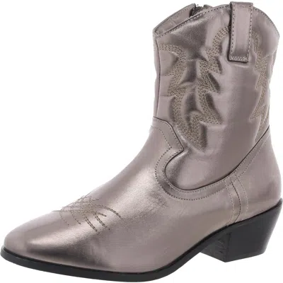 Masseys Womens Zipper Man Made Cowboy, Western Boots In Multi