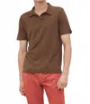 Massimo Alba Aruba Polo Shirt In Pecan In Brown