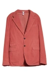 Massimo Alba Baby Corduroy Jacket In Coral