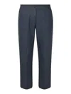 Massimo Alba Buttoned Trousers In Oltremare