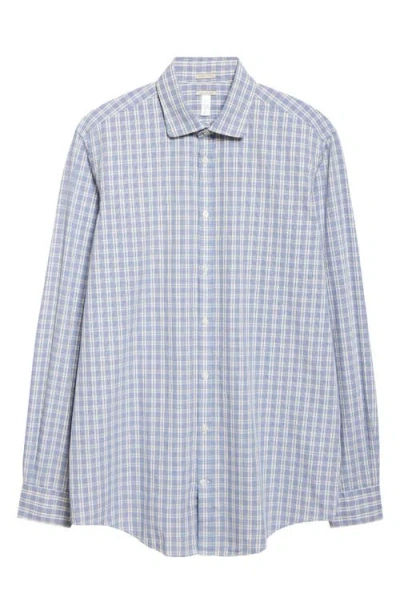 Massimo Alba Canary Plaid Cotton Button-up Shirt In Gold