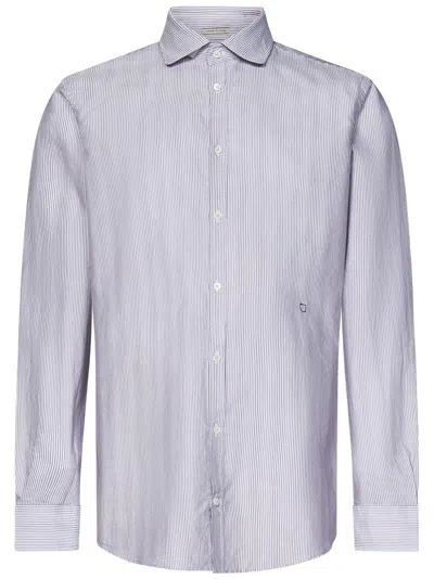 Massimo Alba Canary Shirt In Blue