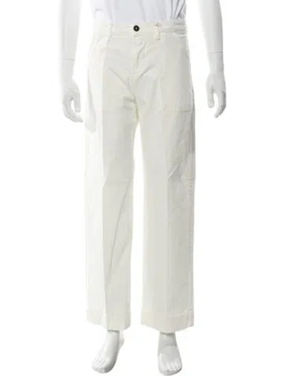 Pre-owned Massimo Alba Cargo Pants W/ Tags In White