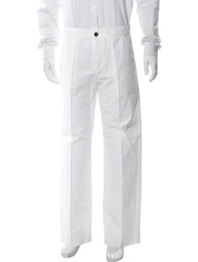 Pre-owned Massimo Alba Cargo Pants W/ Tags In White