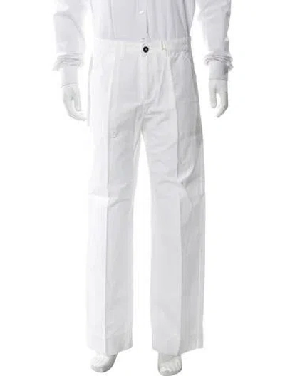 Pre-owned Massimo Alba Cargo Pants W/ Tags In White