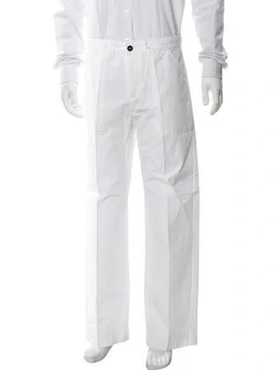Pre-owned Massimo Alba Cargo Pants W/ Tags In White
