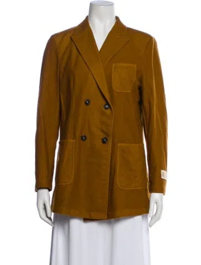 Pre-owned Massimo Alba Cashmere Blazer In Brown