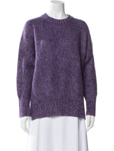 Pre-owned Massimo Alba Cashmere Crew Neck Sweater W/ Tags In Purple