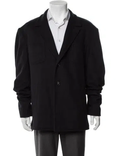 Pre-owned Massimo Alba Cashmere Jacket In Black