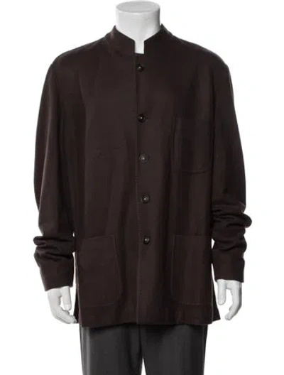 Pre-owned Massimo Alba Cashmere Jacket In Brown