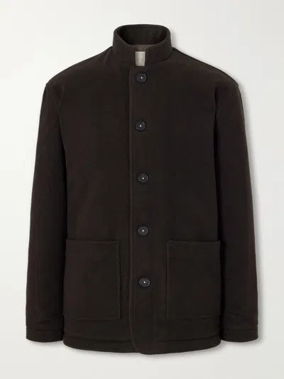 Massimo Alba Chevrolet Reversible Cashmere Jacket In Brown