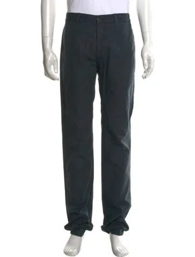 Pre-owned Massimo Alba Chinos In Blue