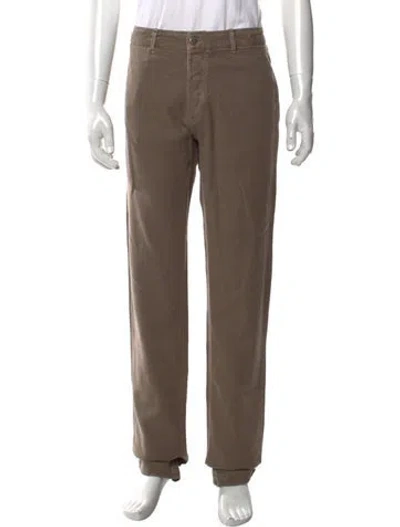 Pre-owned Massimo Alba Chinos In Brown