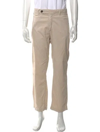 Pre-owned Massimo Alba Chinos In Neutrals